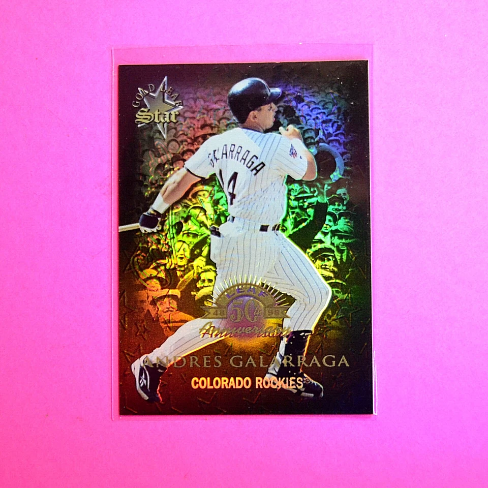 1998 Donruss Prized Collections, Llef SP, #365 Andres Galarraga, GLS,  Mint /400 - Image 1 of 1