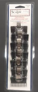 Scalpmaster Universal Attachment Guide Combs (7 Piece Set) Like Speed o Guides - Picture 1 of 2