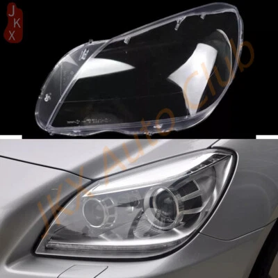 Cubierta de lente de faro delantero izquierdo para Mercedes-Benz W172 SLK 2012-2016 c Foto 1 de 4
