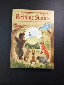 Thornton W. Burgess Gutenachtgeschichten Faszinierende Abenteuer Tiere..Vintage Buch - Bild 1 von 15