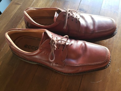 Scarpe Uomo Ecco EU 46 Marrone Oxford Pelle