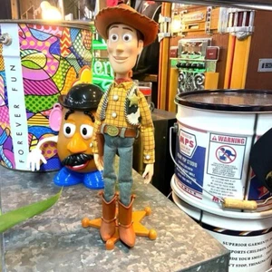 Woody doll Figure Toy Story Collection Speak in Japanese w/BOX Works fine JP - Picture 1 of 14