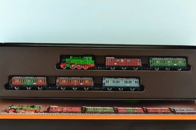 Juego de vagones de pasajeros locomotora de vapor Marklin 8104 2-6-0 escala Z Foto 1 de 4