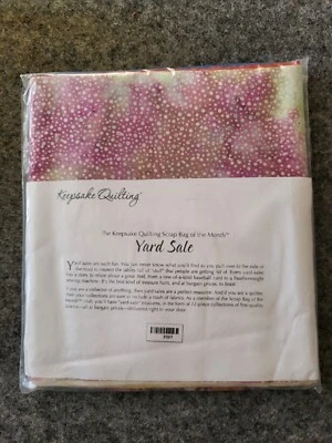 New Yard Sale Pack Scrap Bag of the Month Keepsake Quilting - Image 1 of 2