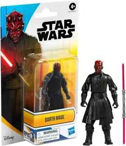Disney Star Wars Darth Maul action figure e accessori da collezione 4 pollici - NUOVO - Foto 1 di 4