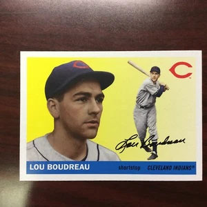 Topps Archives #53 Lou Boudreau Cleveland Indians 2020 - Imagen 1 de 2