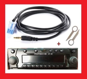 Kabel Jack Adapter mp3 Autoradio Post Becker Porsche Cr-22 + Stick - Bild 1 von 1