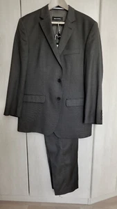 Herren Anzug Gr. 52 braun-grau von Breuninger wenig getragen Top Zustand - Bild 1 von 18