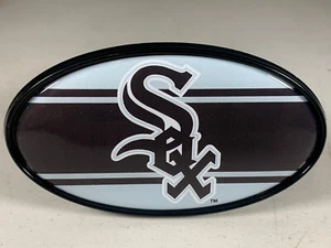 New Chicago White Sox Trailer Hitch Cover 2" Receiver ABS Plastic 6"x3.5" Cap - Picture 1 of 3