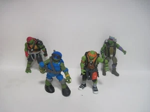 Paramount Pictures 2015 Teenage Mutant Ninja Turtles + 2013 Leonardo 4er Set - Bild 1 von 10