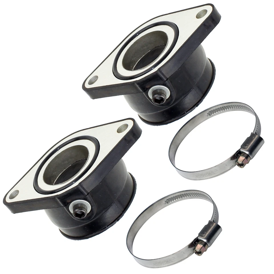 Juego de 2 botas de carburador colector de admisión lateral izquierdo para Suzuki GS550L GS550M 1980-1982 Foto 1 de 1