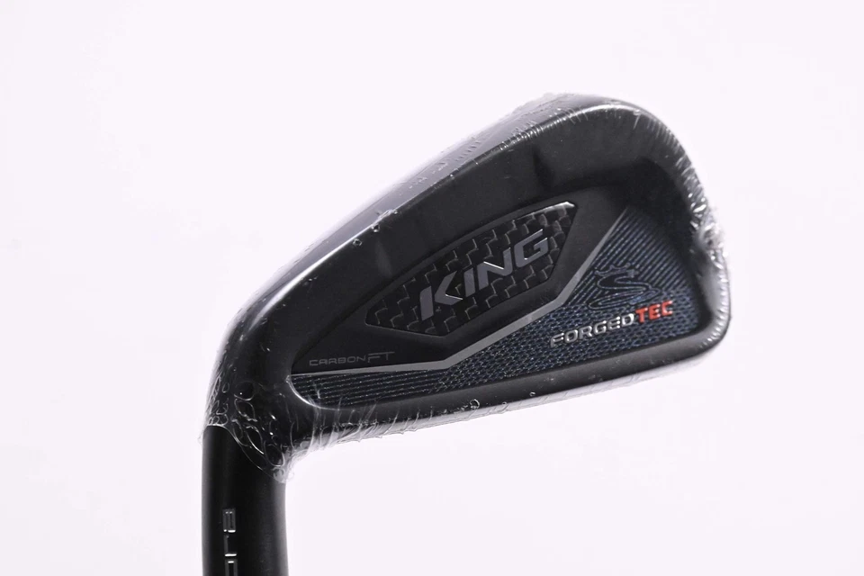 Left Hand Cobra King Forged Tec Black #3 Iron / 19 Degree / Stiff Flex KBS Tour - Image 1 of 4
