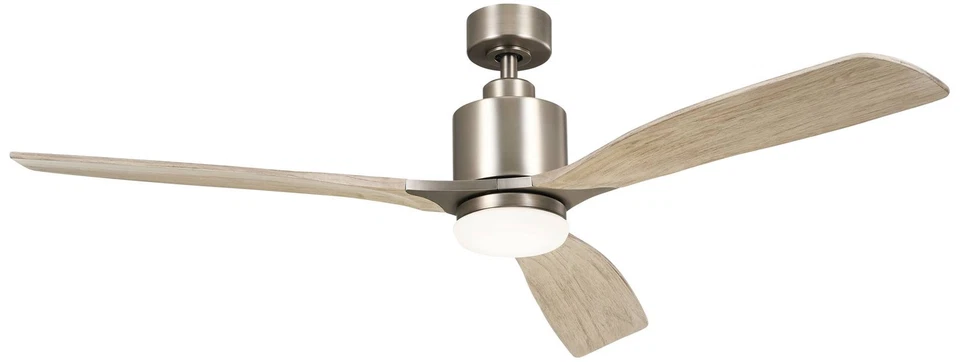60" Kichler Ridley II Pewter Indoor LED Ceiling Fan with Wall Control - Image 1 of 1