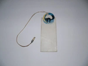 Vintage Black Cat Original Bookmark with Pencil End 1917 Written on Back - Picture 1 of 2