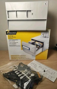 Cajón multimedia con bloqueo Fellowes 94000 nuevo almacenamiento de CD/disquete/cinta sin usar - Imagen 1 de 7
