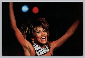 Tina Turner Arms Outstretched Vintage Music Postcard 4x6 "Mini Poster" B15 - Picture 1 of 2