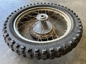 1973 CZ Jawa 250 Rear Wheel Model 988.1 Enduro MX - Picture 1 of 9