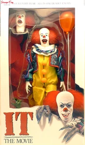FIGURA DE ACCIÓN NECA IT (1990) PENNYWISE 8 PULGADAS VESTIDA - Imagen 1 de 5