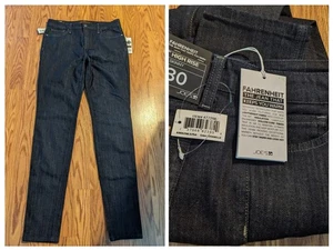 Neu mit Etikett Joes Jeans hoher Bund Skinny Damen 30 Fahrenheit wärmend dunkelblau Stretch - Bild 1 von 6