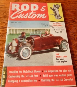 Rod & Custom Magazin April 1957 - The Right Cam - Bild 1 von 4