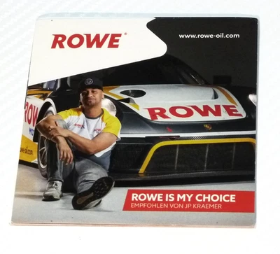 ROWE Motor Oil - Motorsport Rallye Racing Tuning JP Aufkleber Sticker 9,5x9,5cm - Bild 1 von 2