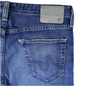 AG Adriano Goldschmied Jeans Mens Size 32x32 Blue Everett Slim Straight Denim - Picture 1 of 12