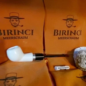 Kleine Start Meerschaum Pfeife Akryl Mundstück-9mm Filter Meerschaumpfeife pipe - Bild 1 von 11