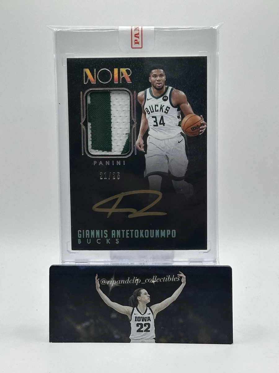 Giannis Antetokounmpo Panini Basketball Memorabilia Trading Cards