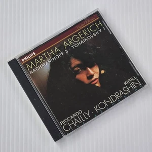Martha Argerich - Piano Concerto (CD, 1995) Rachmaninoff 3, Tchaikovsky 1 - Picture 1 of 7