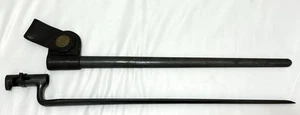 Bayoneta trampa Springfield modelo 1873 de Estados Unidos vaina y rana guerra india militar - Imagen 1 de 16