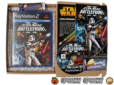 Star Wars Battlefront II PS2 - UK PAL VGC CIB with Catalogue - Tracked - Image 1 of 4