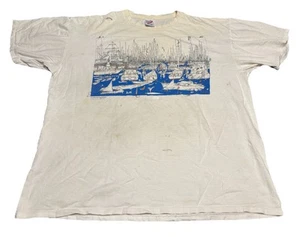 Vintage Statements by B Johnson Shirt Mens XL Weekend Captains K3 - Picture 1 of 7