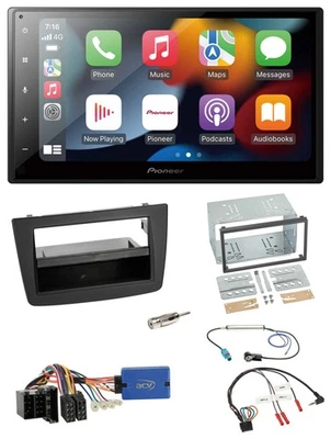 Pioneer DAB Bluetooth 2DIN USB Lenkrad Autoradio für Alfa Romeo Mito ISO 955 13- - Bild 1 von 4