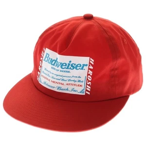 Cappello berretto rosso Challenger x Haroshi x Budweiser CLGBUD 025-007 Streetwear collezione - Foto 1 di 9