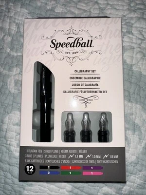 Juego de plumas estilográficas Art Products 002904 caligrafía de lujo nuevo Foto 1 de 4