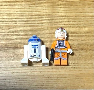 LEGO Star Wars Minifigures Luke Skywalker R2-D2 Authentic Set Japan JP - Picture 1 of 2