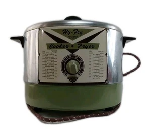 Vintage Hy Fry Herd Automatische Elektrische Friteuse Optionale Einstellungen Funktionierender Zustand - Bild 1 von 7