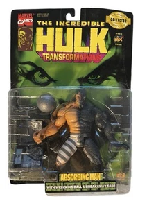 Toy Biz Marvel The Incredible Hulk Transformations Absorbing Man SEALED 1997 - Picture 1 of 2