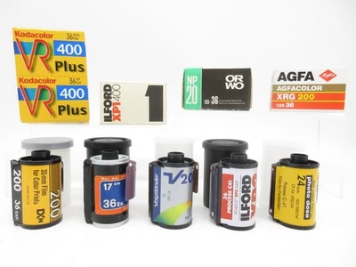 10 Stück - Konvolut abgelaufener 35 mm Filme Kleinbildfilm - Mystery Pack - Bild 1 von 4