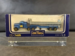 Tomica Tomy Long Tomica Diamond Leo Dump Trailer L3 T29 1/110 Scale NEW - Picture 1 of 8