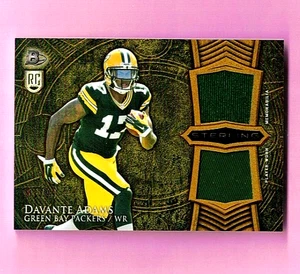 Camiseta deportiva de novato Davante Adams reliquia 2014 Bowman Sterling #BSRDR-DA #d/99 B788 - Imagen 1 de 2