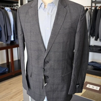 Nuevo Blazer Todd Snyder 42L Ajuste Sutton Ventana Lana Lino Hecho en EE. UU. $798 Foto 1 de 4