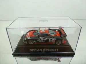 TAMIYA NISSAN R390 GT1 CALSONIC #23 - LE MANS 1997 - 1:43 - GOOD IN SHOWCASE - Imagen 1 de 6