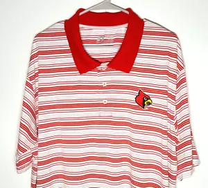 Polo Louisville Cardinals | Top de rendimiento deportivo de poliéster | Para hombre 2XL - Imagen 1 de 8