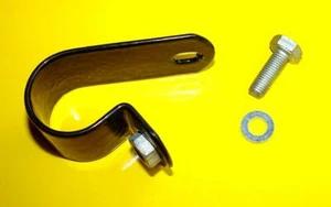 Norton Commando Roadster, Interstate, OEM Grab Rail MOUNTING CLIP, NEW w/bolt - Bild 1 von 3