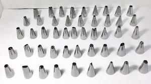 48 Stück Silber Tortendekoration Spritzspitzen - Bild 1 von 2