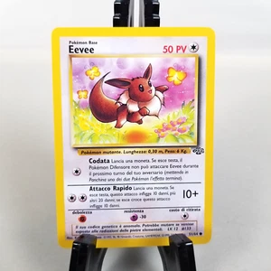 Pokemon EEVEE 51/64 Jungle Card - ITALIAN -Never Played - NM/M - Picture 1 of 3
