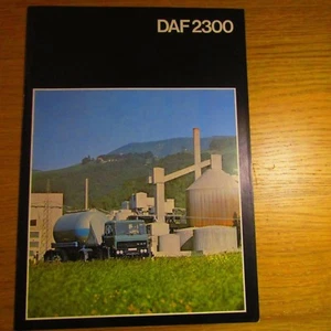 DAF 2300 Truck Lorry UK Market Sales Brochure September 1978 - Picture 1 of 1