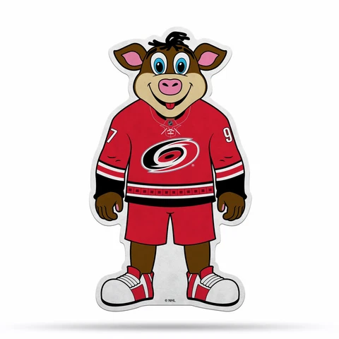 NHL Carolina Hurricanes 18" Die-cut Mascot Pennant Fan Cave Cover