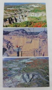 Barra de 3 postales Rock of Ages, cantera de granito de Vermont - Imagen 1 de 2